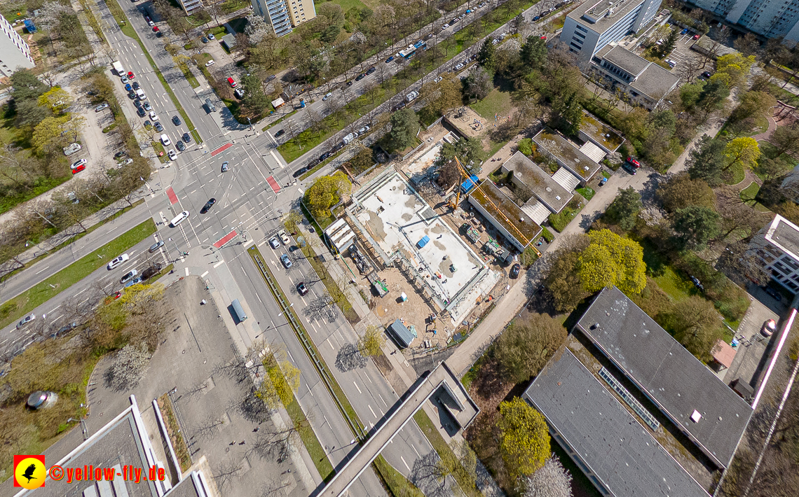 21.04.2023 - Baustelle Haus für Kinder in Neuperlach